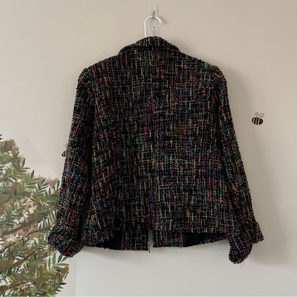 Cold water creek blazer 12 tweed zip up like new - Picture 7 of 7